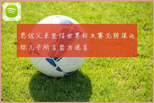 恩佐父亲坚信世界杯决赛无阴谋论称儿子所言皆为谎言