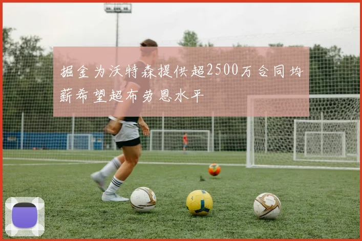 掘金为沃特森提供超2500万合同均薪希望超布劳恩水平